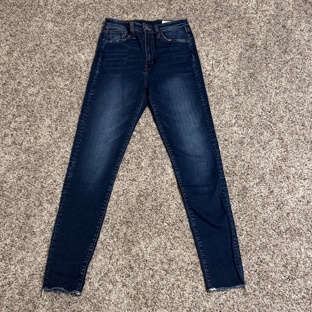 Dark Indigo High Rise Skinny Women's Jeans